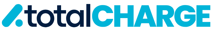 Blue and D.Blue Minimalist Brand Logo (823x116px) TotalCharge Logo